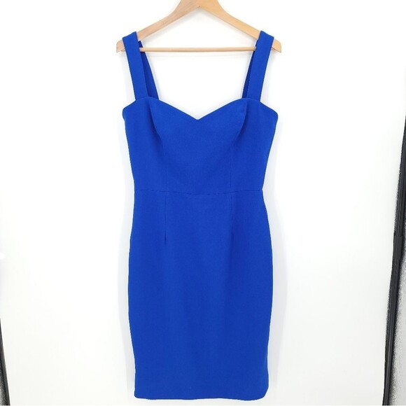 Dress the Population Blue Midi Dress - Picture 2 of 16